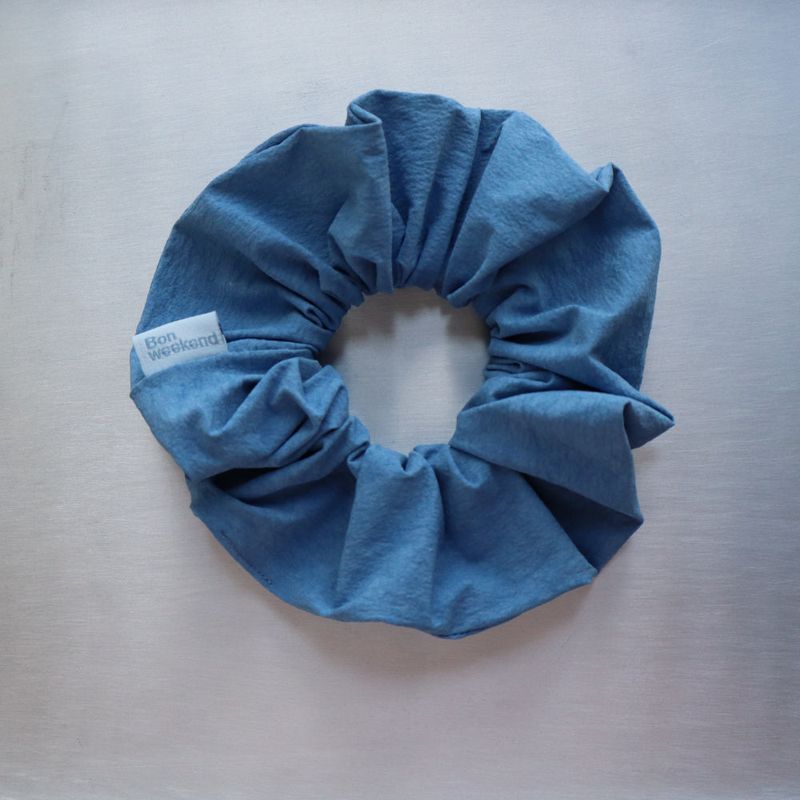 Bon weekend（ボン ウィークエンド）の「Sunny Dry Scrunchie (BLUE)（Hair Accessories）」
