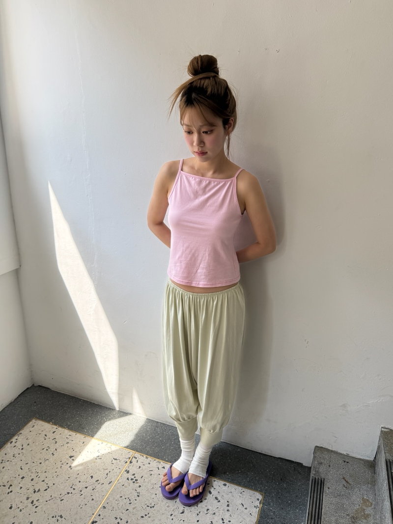 easy shirring capripants