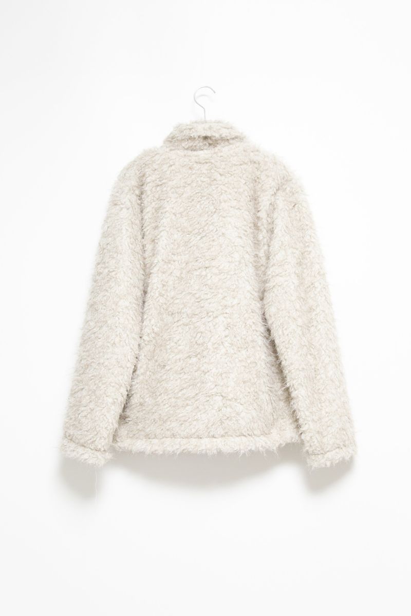 double button fluffy cardigan(2colors)