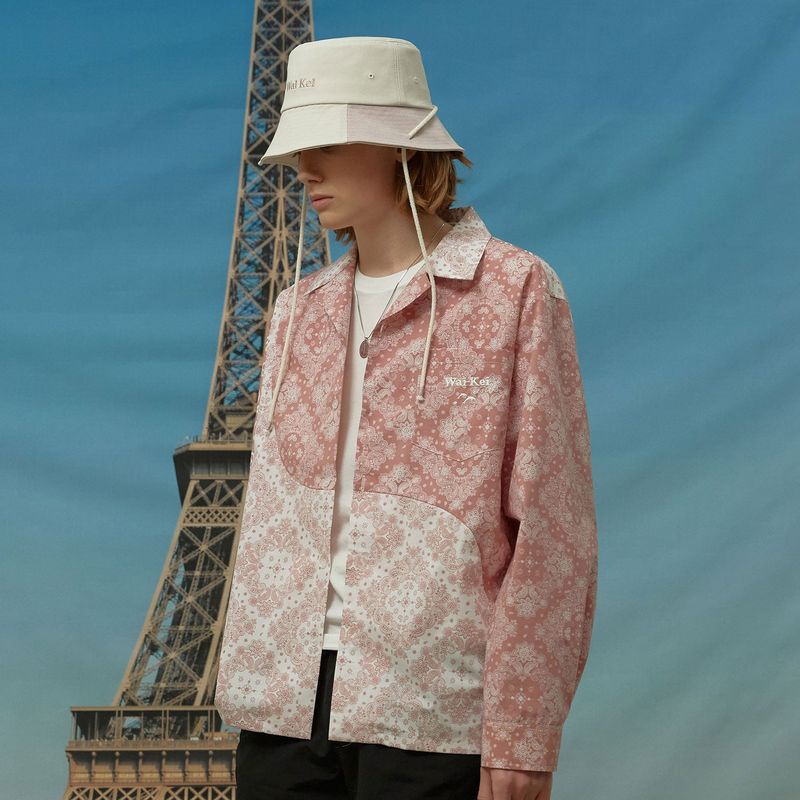 WaiKei(ワイケイ)の「Wave mix paisley shirts(Tops)」