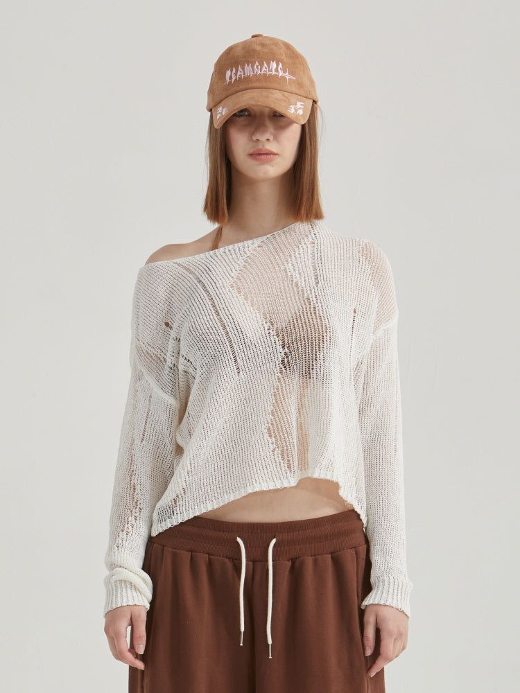 GATELESS（ゲートレス）の「MIST KNIT（Tops）」