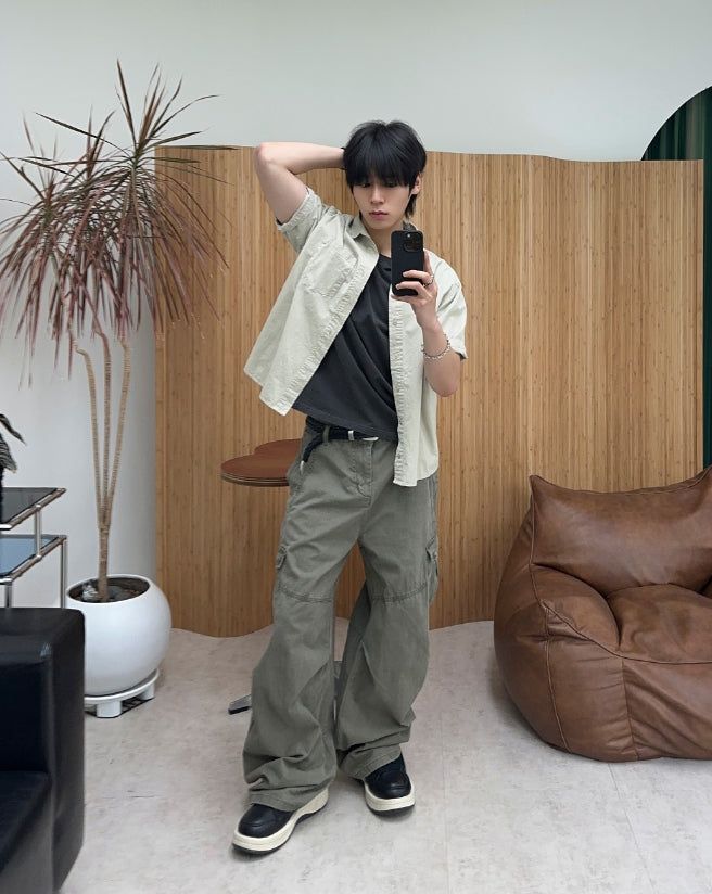 Luca Vintage Panel Cargo Pants