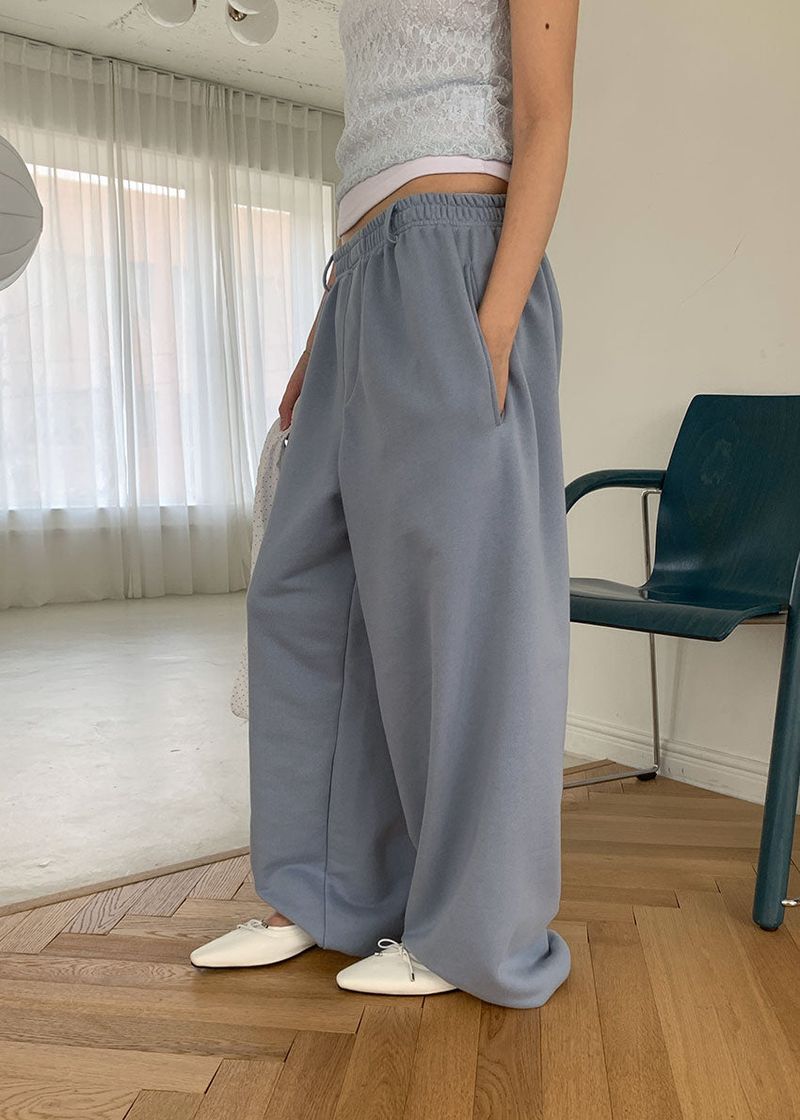 (UNISEX) BELTED SWEAT PANTS (3color)