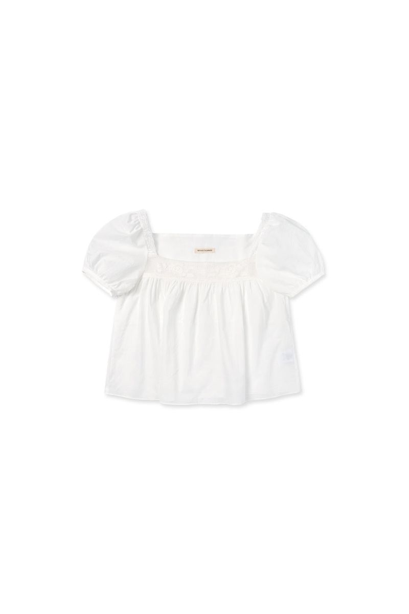 Rose square blouse