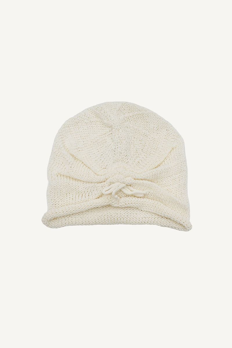 String Roll-up Summer Beanie