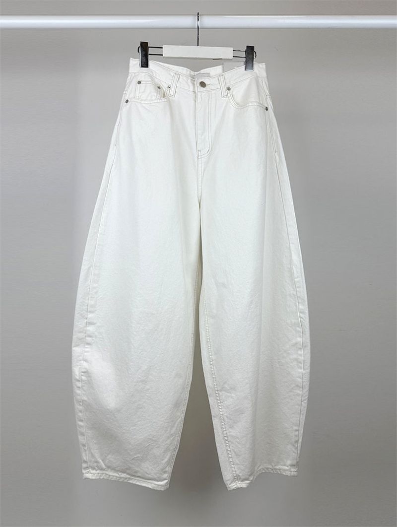 RIBBON BALLOON PANTS (2C)