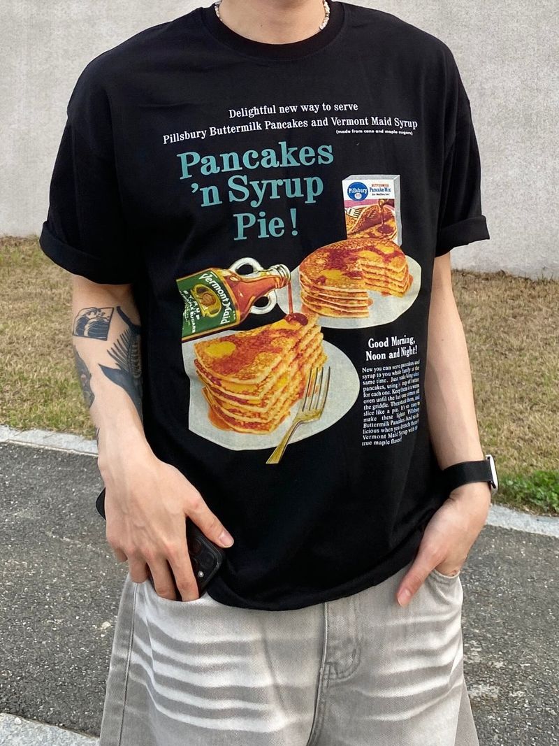Pie over short sleeve T 2C