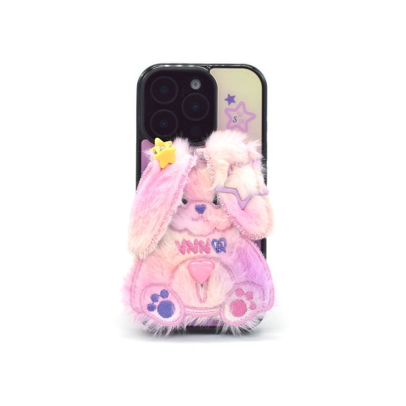 SUN CASE SHY RABBIT MIX SHETBET (GLOSSY BLACK)