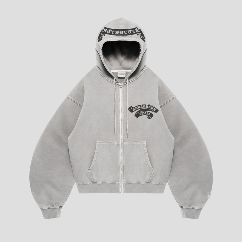 PARAGRAPH(パラグラフ)の「PARAGRAPH BANNER ZIP HOODIE(Tops)」