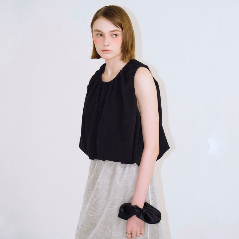 Frill Balloon Top - 3colors