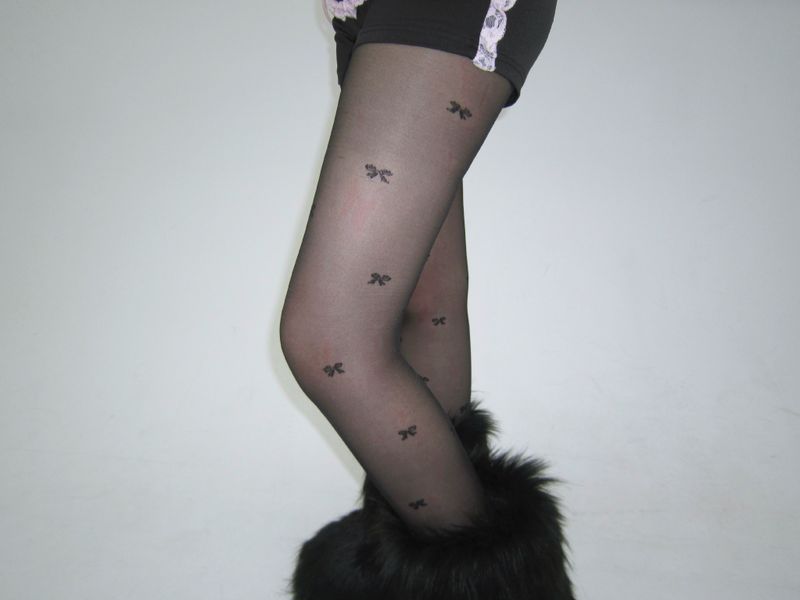 TTSTUDIO(ティーティースタジオ)の「Ribbon see-through stockings(Fashion Accessories)」
