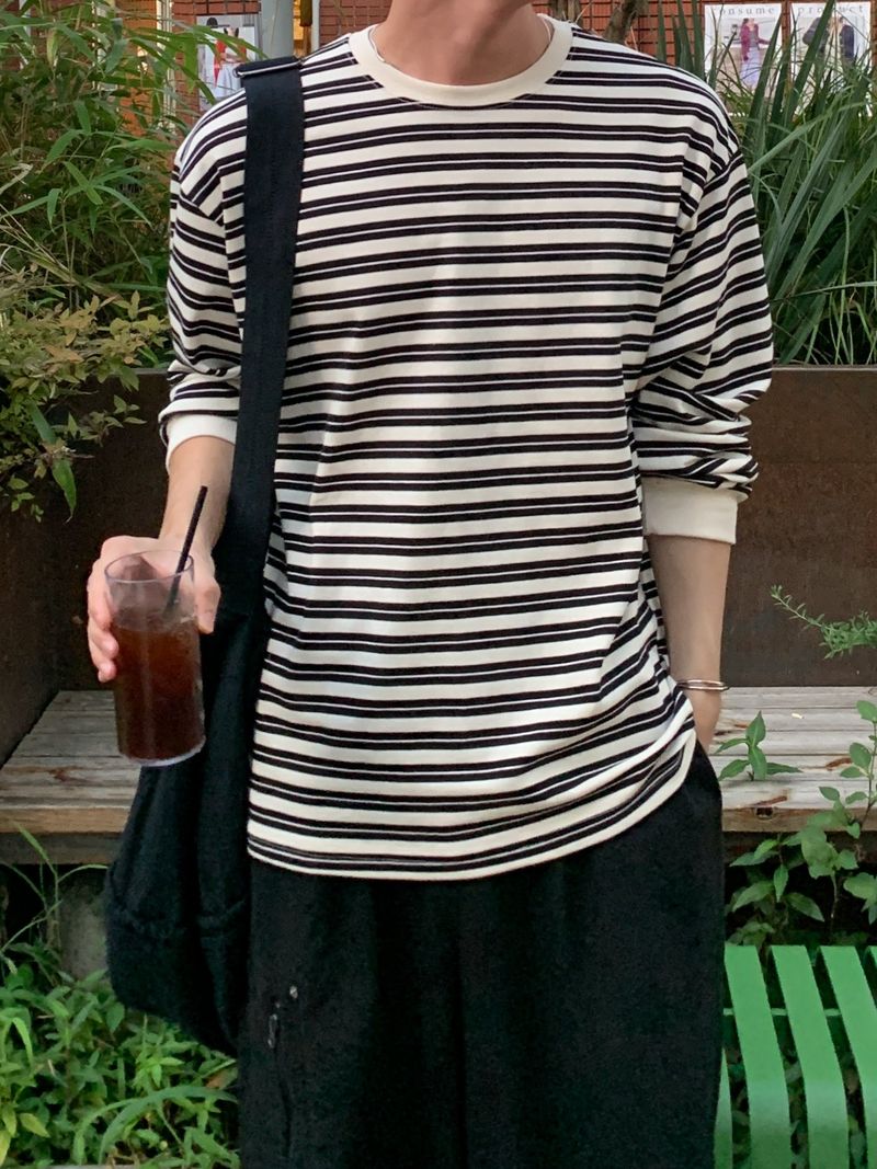 MR Morin Loose fit stripe MTM