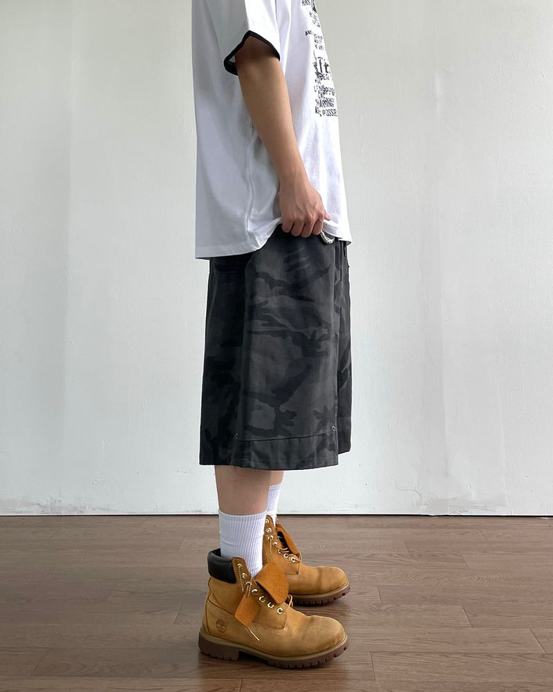 Tank Camo Bermuda Pants