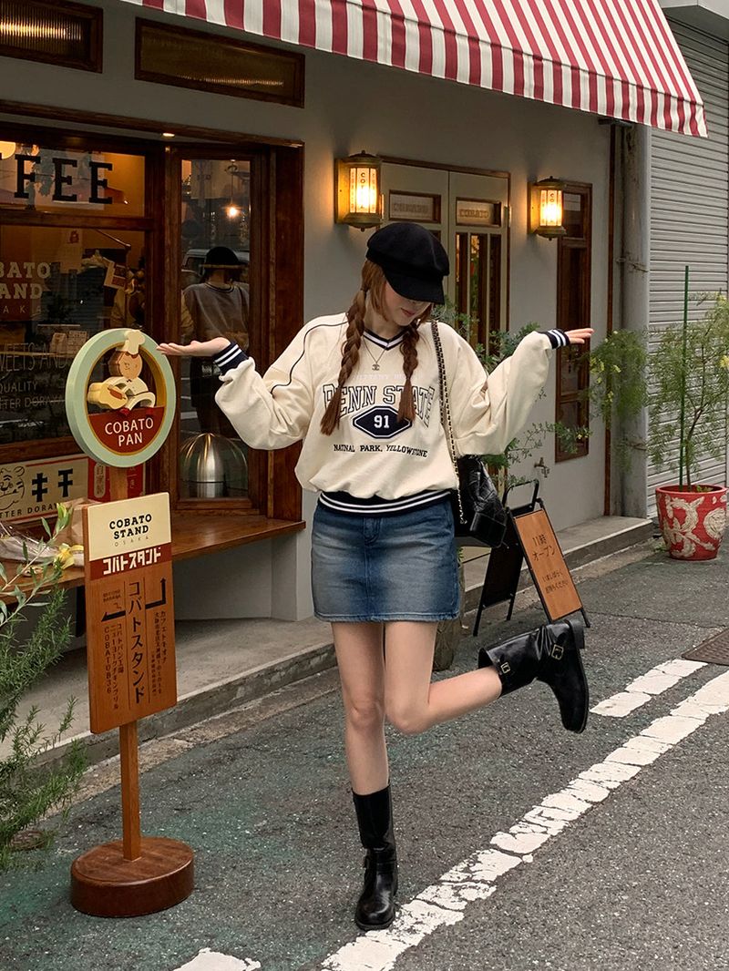 [MADE] Dune Y2K denim mini skirt