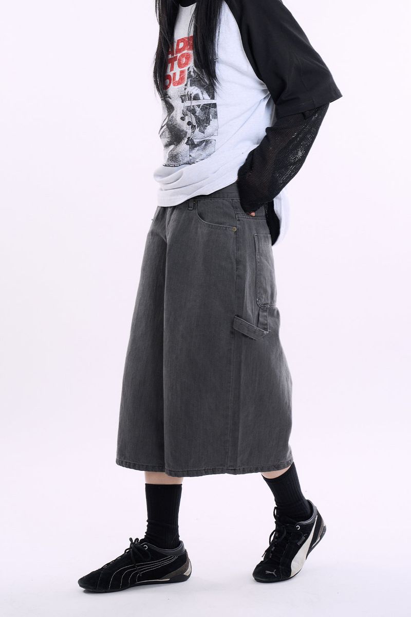Raucohouse(ラウコハウス)の「Fury maxi carpenter bermuda pants(Pants)」