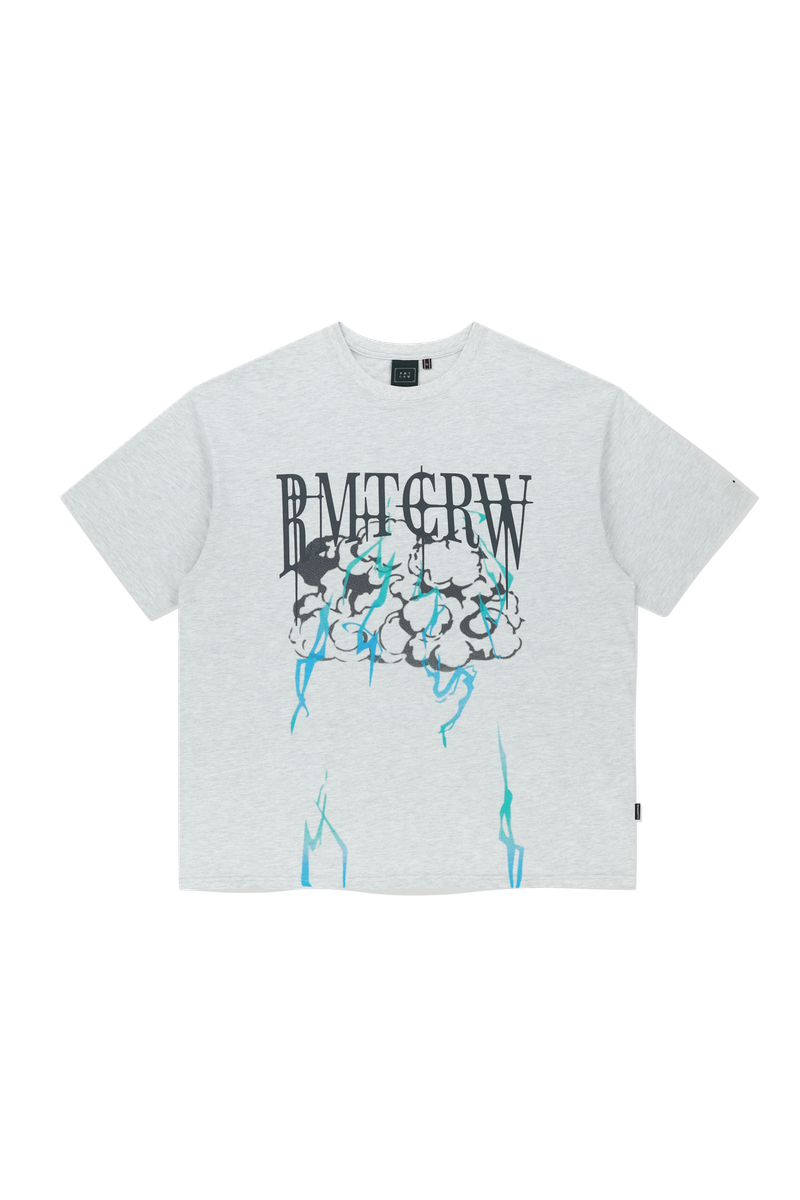 VOLUME LOGO THUNDER CLOUD TEE SHIRT