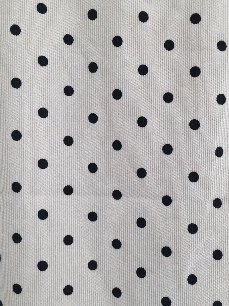 dot corduroy skirt