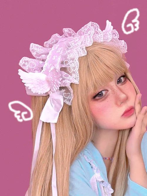 KUO（クーオ）の「angel lace hair dress (2color)（Hair Accessories）」