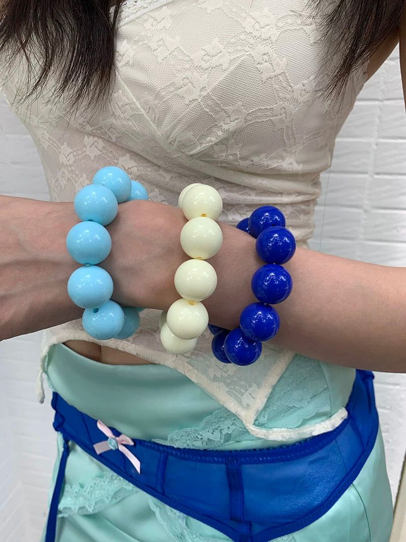 House of haus（ハウス オブ ハウス）の「[AESPA@GISELLE]Color ball bold bangle(3color)（Accessories）」