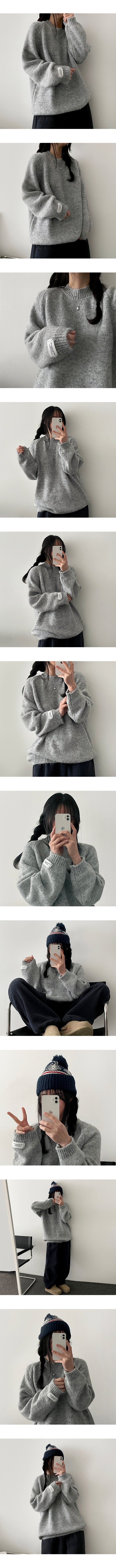 Fromm Sleeve Tab Alpaca Knitwear