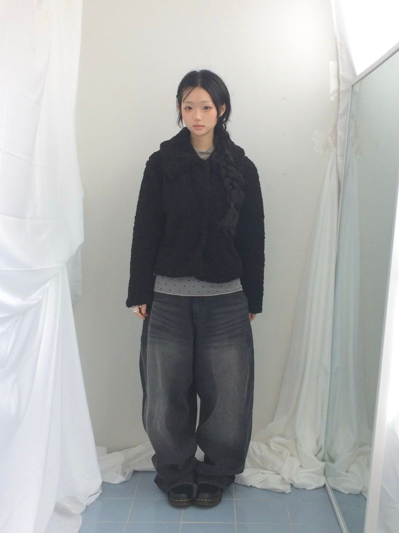 drape ribbon top