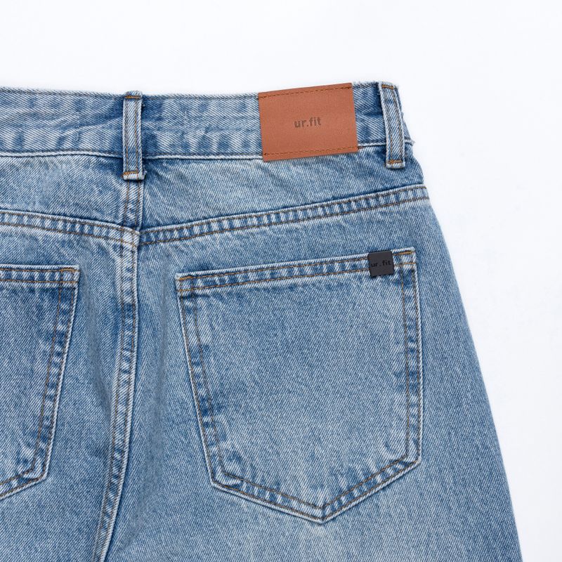 DEMAGE SEMI WIDE FIT DENIM PANTS code 18102