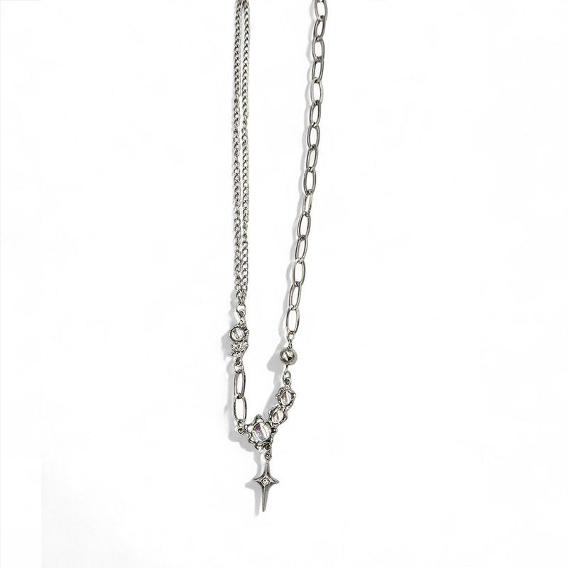 Aurora Star Chain Pendant Necklace