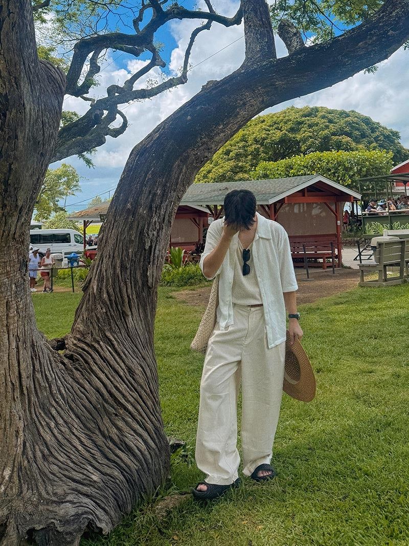 ASCLO Hello Linen Two Tuck Pants (5color)