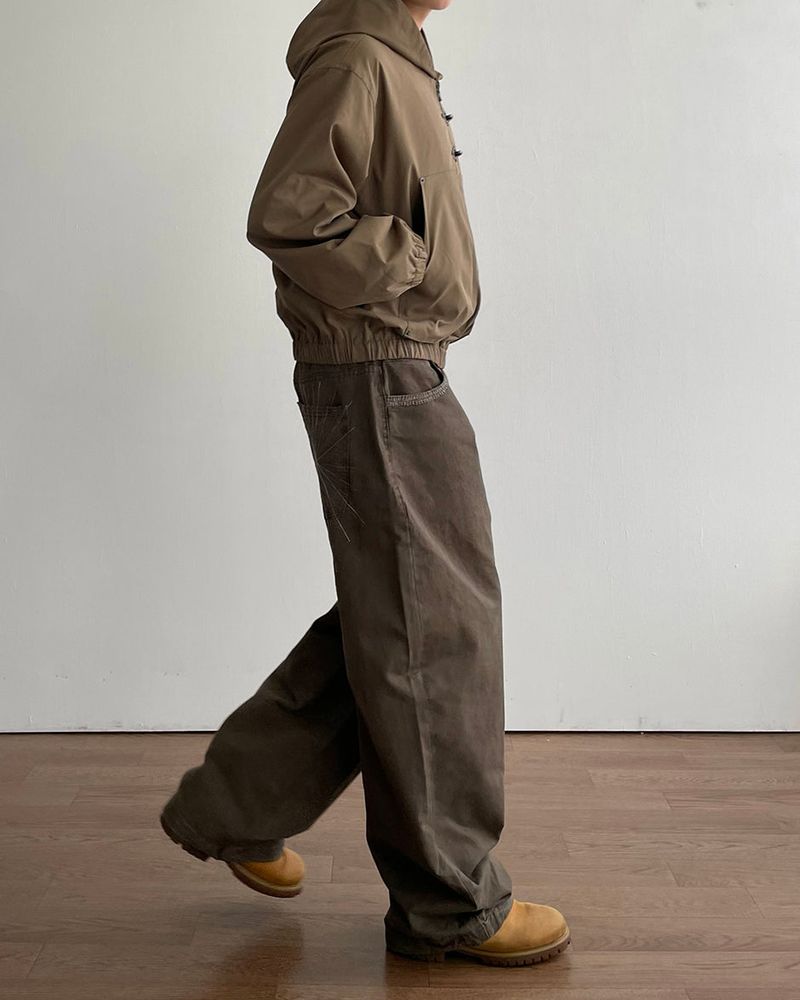 Hachi Buckle Hood Jumper