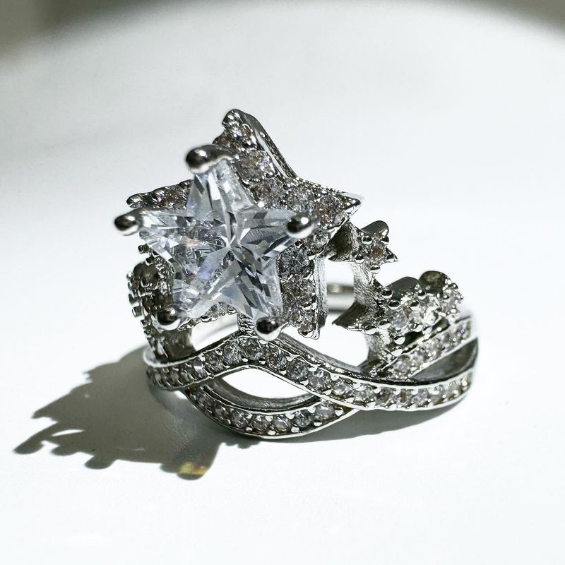 [Red Velvet Wendy] Big star crown ring (2color)