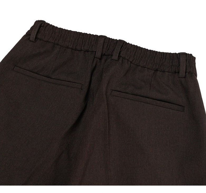 ASCLO Cozy Two Tuck Wide Slacks (4color)