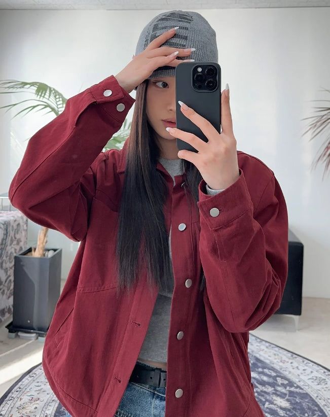 Cliff Dyeing Cotton Jacket