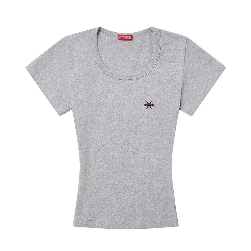 MAIN LOGO U-NECK T-SHIRT (SUSKNK-100)