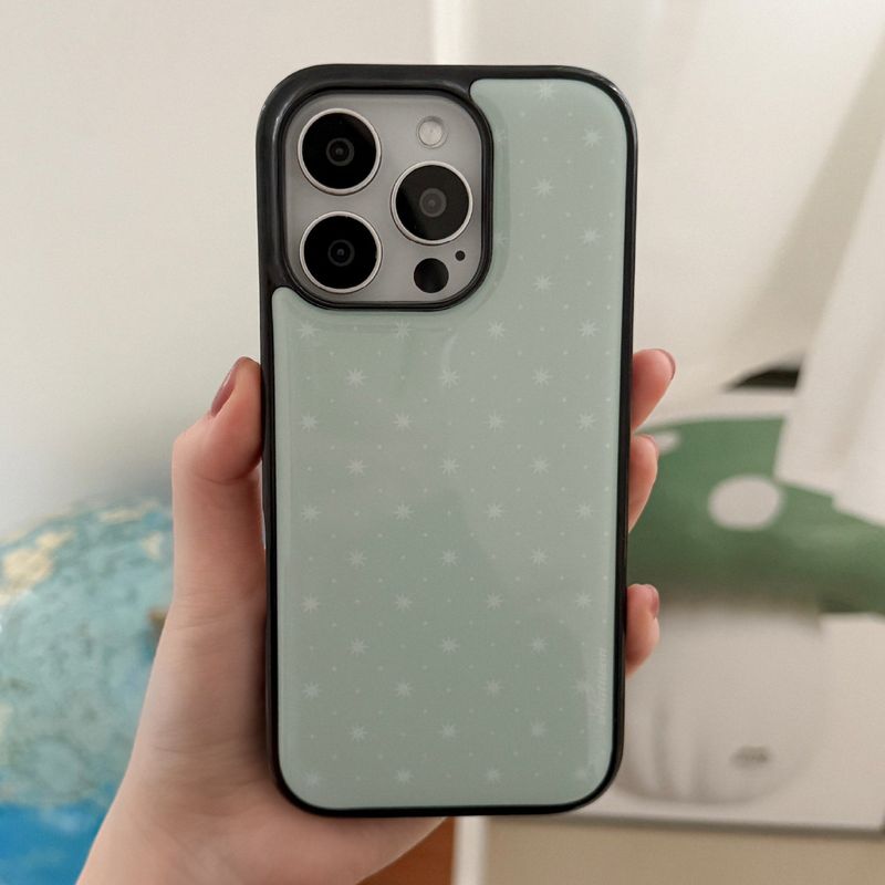 MINT STAR DOT EPOXY CASE