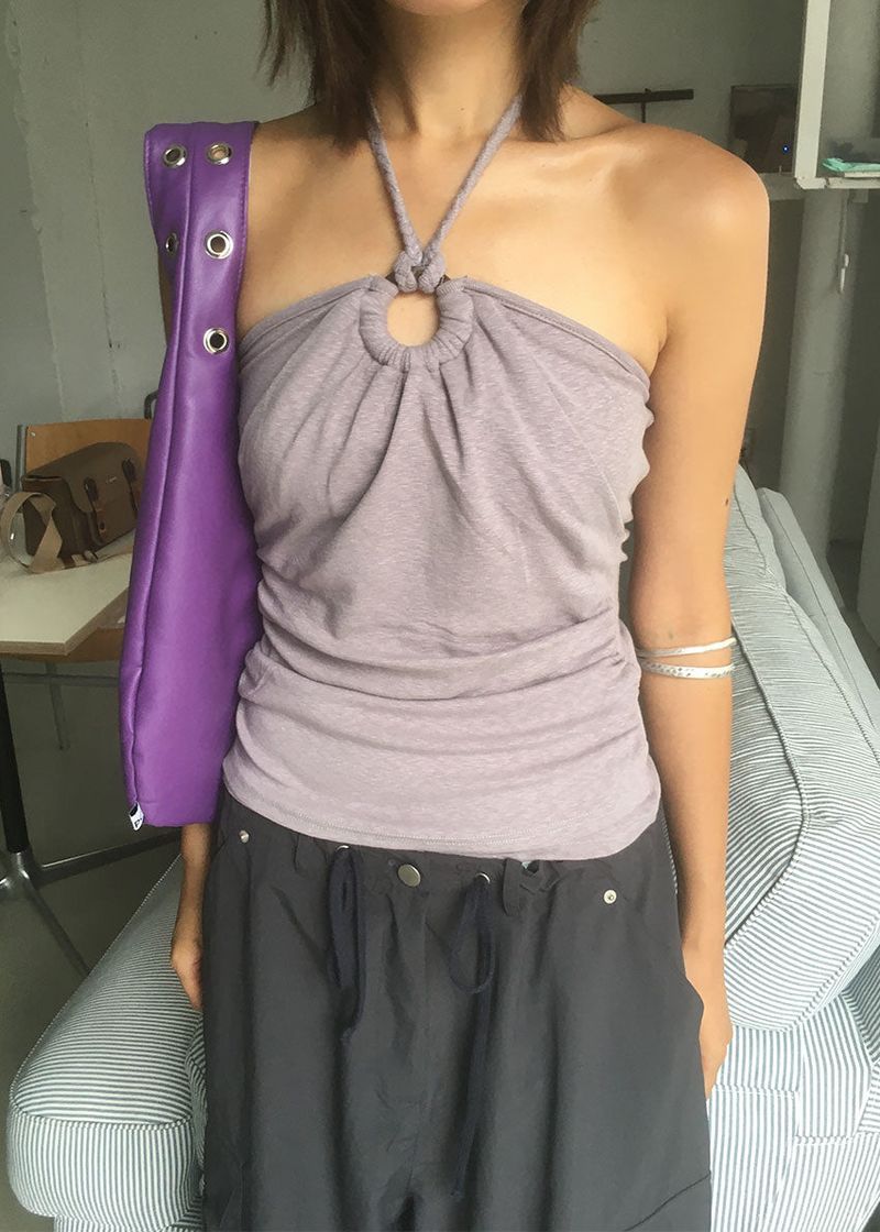 ROPE HALTER TOP