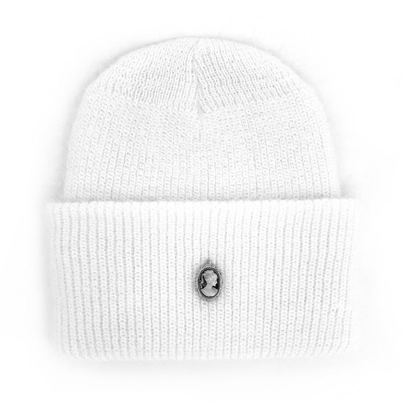 Cameo Angora Beanie