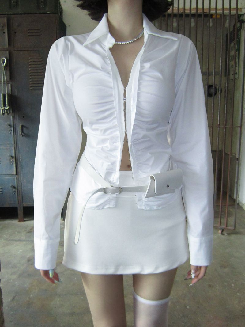 Sim fit hook shirt