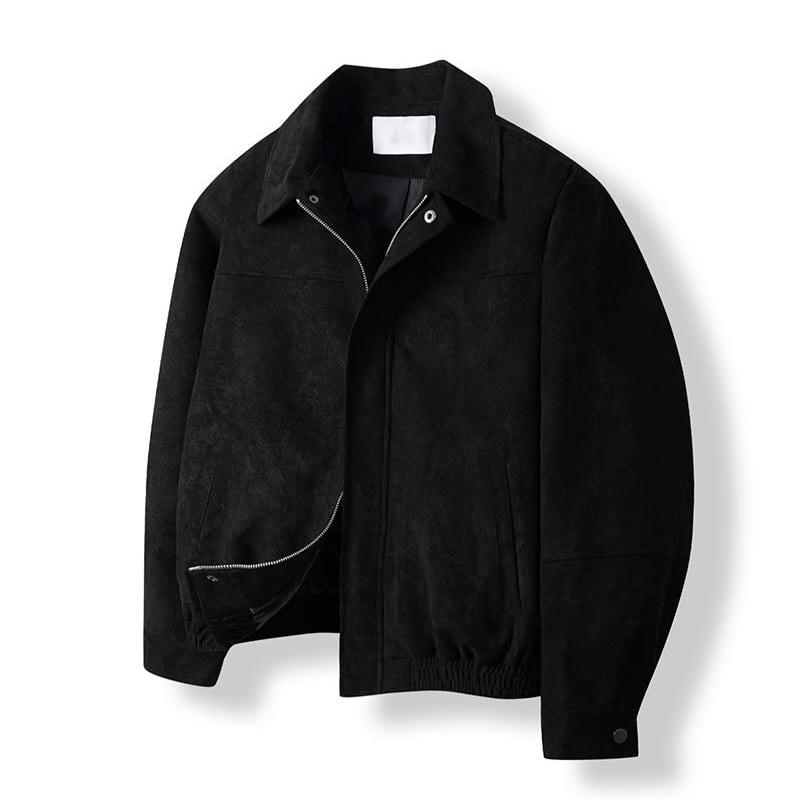Suede short blouson(3color)