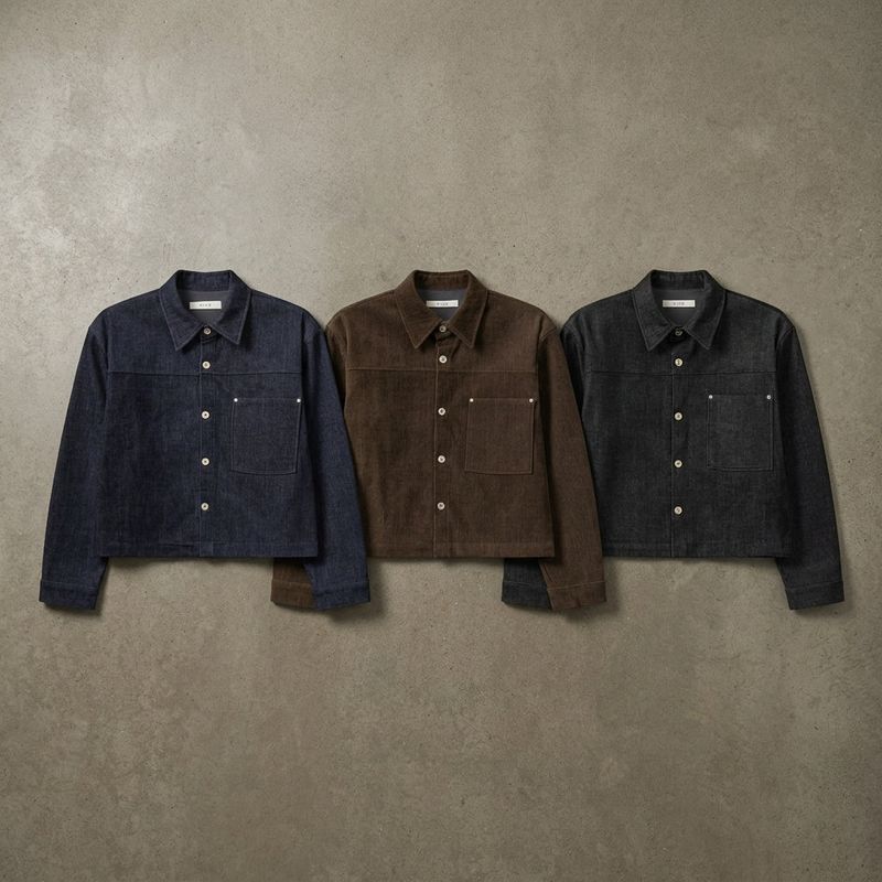 Black Fade Denim Jacket