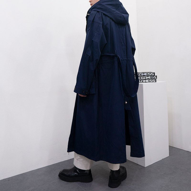 SK Maxi Bomber Jacket Hood Coat (3 colors)