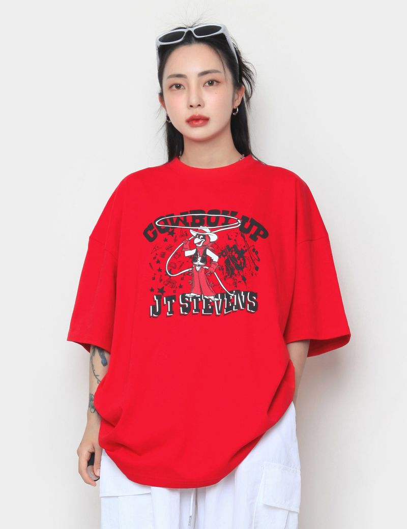 Cowboy Box Short-Sleeved T-Shirt