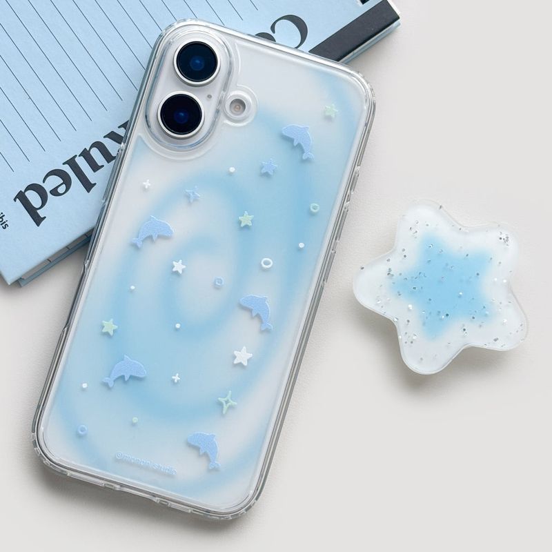 Monani Studio（モナニースタジオ）の「[Gel-hard] Dolpin Phone case (only case)（Smartphone Accessories）」