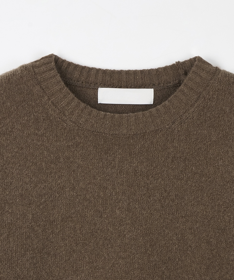 Bellin Wool Round-Neck Knit (8 Colors, M / L)