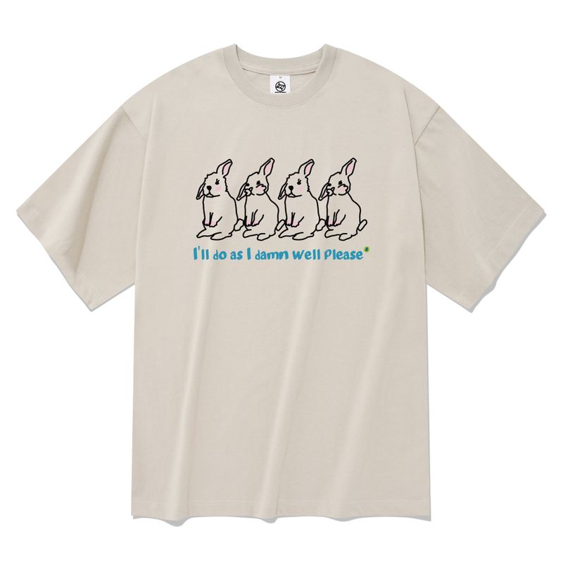 RABBIT FOUR T-SHIRTS