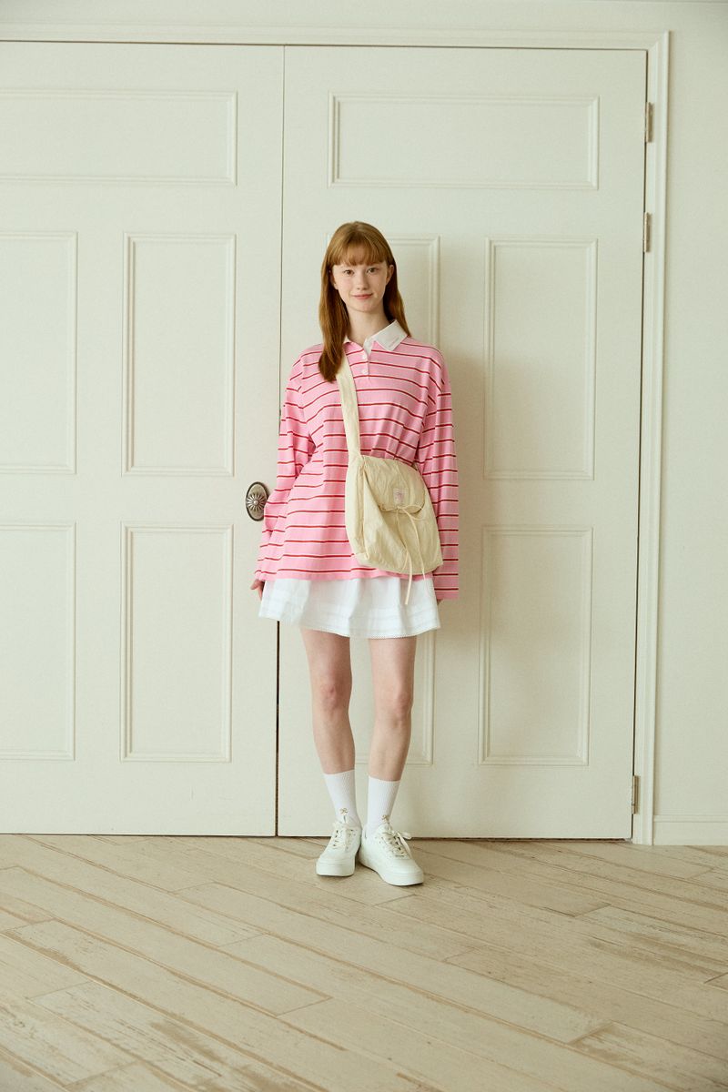 RIBBON PINEAPPLE CROSS BAG