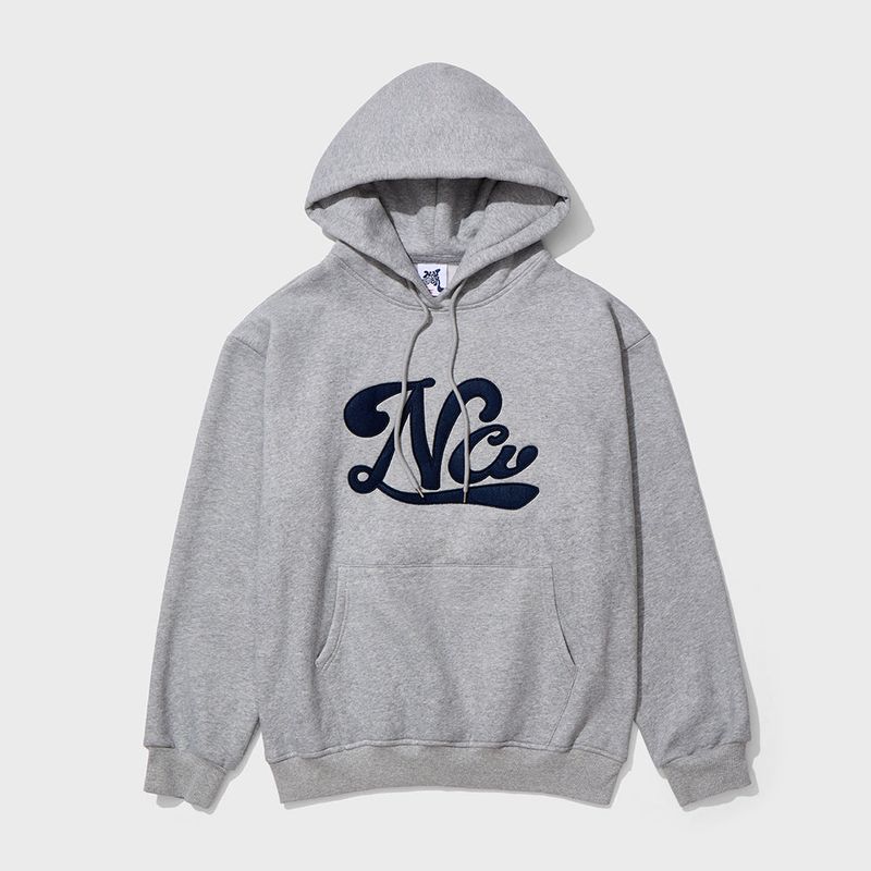 NCOVER(エンカバー)の「UNDERLINE LOGO HOODIE - GRAY(Tops)」