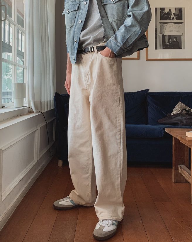 Levan Cotton Wide Pants