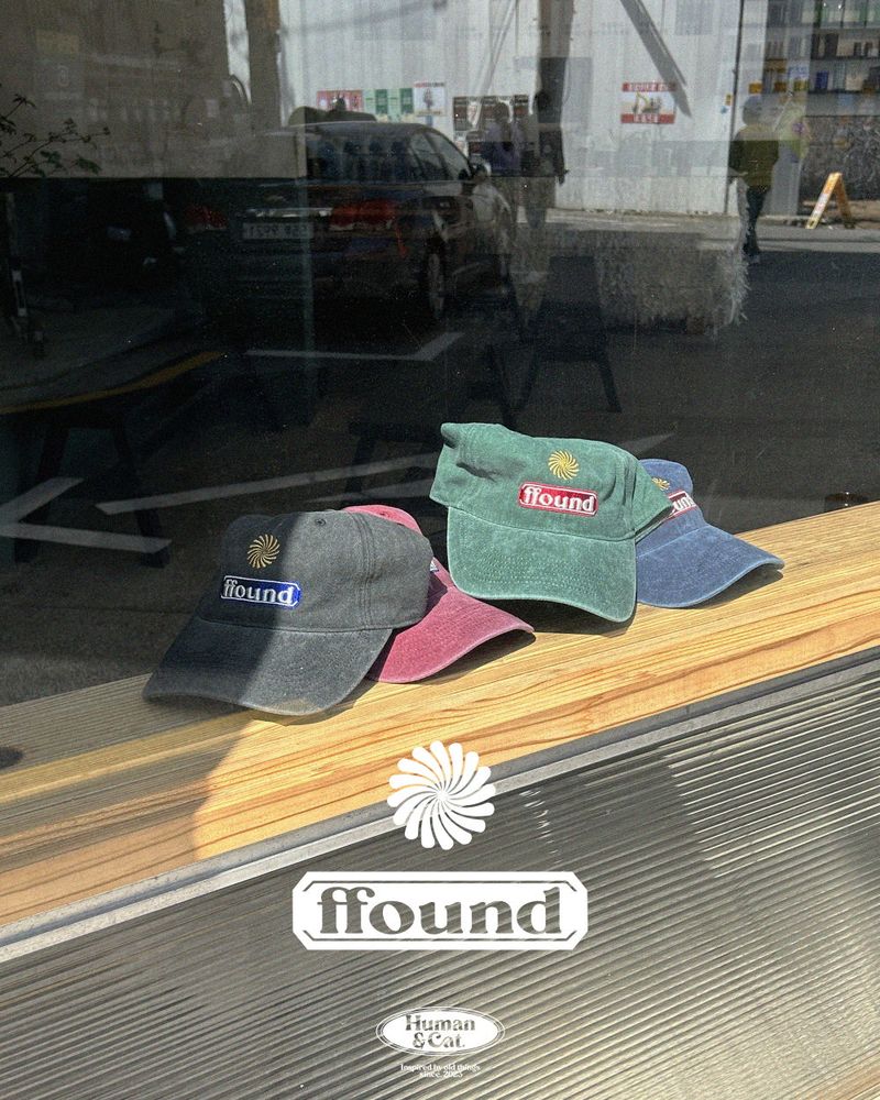 FFOUND3 STONE WASHED BALL CAP / GREEN