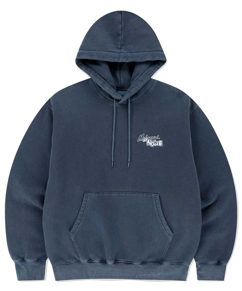 LOGO LIST PIGMENT HOODIE