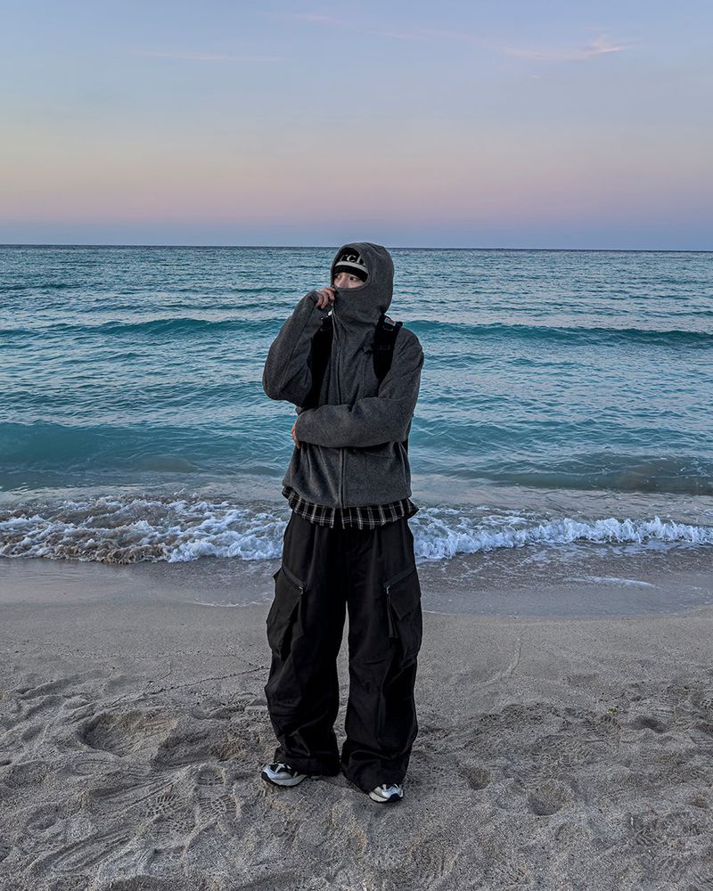 Cloak Balaclava Fleece Zip-Up